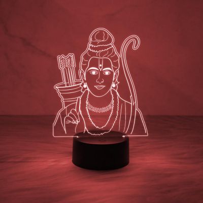 Lord Ram Led Night Lamp with 7 Color Changing Light & On/Off Touch Button